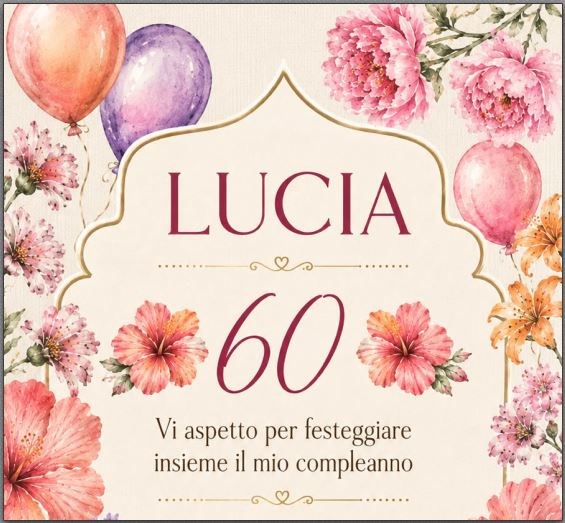 COMPLEANNO<br>LUCIA